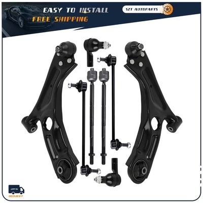 Brazos de control inferiores delanteros con kit de extremo de rótula para Chevrolet Sonic 2012-2019 Foto 1 de 4