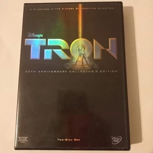 Tron (DVD, 2002, 2-Disc Set, 20th Anniversary Collectors Edition) Sci-Fi Action - Picture 1 of 6