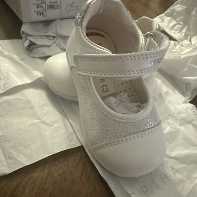 Geox KidsKaytan 103(Infant/Toddler)(White/Silver)Girl's Shoes - Image 1 of 4