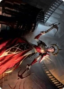 4x Art Series (41/81) - Bloodthirsty Adversary MTG Innistrad: Midnight Hunt NM M - Picture 1 of 1
