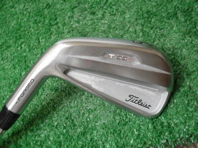 Left Hand Mint Shape 2021 Titleist T100S Forged 5 Iron Modus 3 Tour 105 Stiff - Image 1 of 4