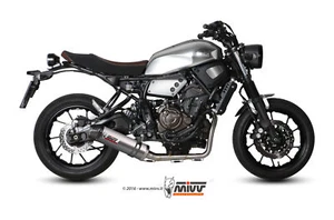 ESCAPE COMPLETO PARA YAMAHA XSR 700 2016 > MIVV OVAL TITANIO CARBY KAT - Imagen 1 de 3