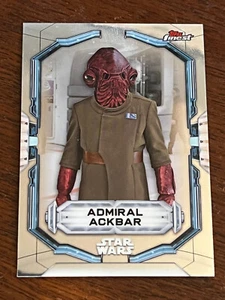 2022 Topps Mejor Base de Star Wars Almirante Ackbar #2 Los Últimos Jedi - Imagen 1 de 1