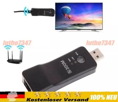 Für Alle Smart Sony Panasonic LG TV Kabellos WiFi Sticks USB Lan Wlan Adapter - Bild 1 von 4