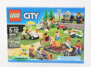 NEW Lego FUN IN THE PARK City People Pack Set 60134 Wheelchair Baby Stroller Dog - Picture 1 of 3