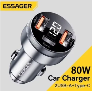Essager Car Charger USB - Picture 1 of 24
