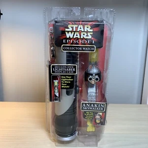 HOPE Star Wars Episode 1 Anakin Skywalker Lightsaber Collector Watch NIP - Picture 1 of 7