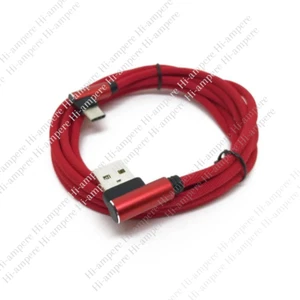 Type C Fast Charger Cable 90 Degree Right Angle USB C Cord For Samsung iPhone 15 - Picture 1 of 14