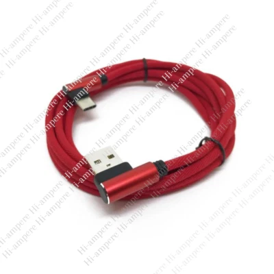 Type C Fast Charger Cable 90 Degree Right Angle USB C Cord For Samsung iPhone 15 - Image 1 of 4