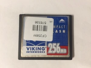 CF256M Viking 256MB CompactFlash (CF) Memory Card for Yashica KC-350  - Picture 1 of 3