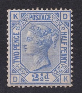 Vic - 1880. SG157. 2 1/2d blau (Teller 22). Unmontiert neuwertig. Katze 450€. - Bild 1 von 2