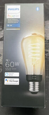 White Ambiance Dimmable Smart Filament ST19, Warm-White to Cool-White LED NIB - Image 1 of 4