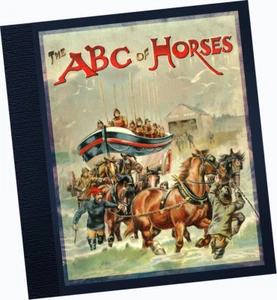 The ABC of Horses (1882) Raphael Tuck Sons by Harry Payne London Alphabet equine - Imagen 1 de 7