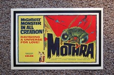 Mothra Lobby Card Movie Poster The Mightiest Monster in all Creation