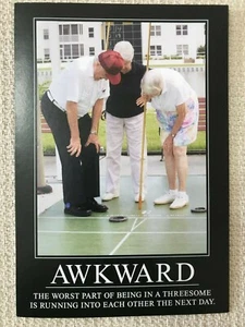 Hallmark Naughty Birthday Shoebox Greeting Card - Awkward...NEW(A34)) - Picture 1 of 4