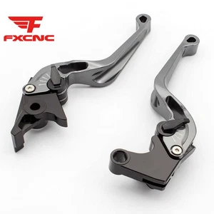 FXCNC 3D Snake Clutch Brake Short Lever Fit Yamaha XVS 650 Drag Star Classic - Picture 1 of 10