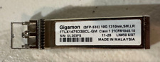 Gigamon SFP 533 Transceiver Module FTLX1471D3BCL-GM 10Gb LR 1310NM SM SFP