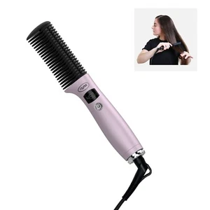 Professionelle Haarglätter Glättbürste Bürste Glättung Kamm LCD-Bildschirm (Neu) - Bild 1 von 9