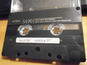 MEGA RARE Glenn Garrett DEMO CASSETTE TAPE christian rock '90s UNRELEASED Fire ! - Picture 1 of 1