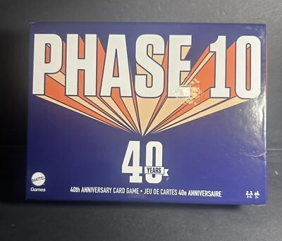 Phase 10 Limited 40th Anniversary Edition New / Open Box. Complete - Image 1 of 4