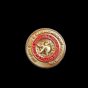 1888 Iowa Order Of The Moose Heart The Impossible Dream Lapel Hat Jacket Pin - Picture 1 of 2