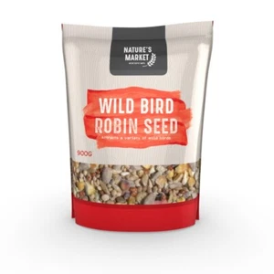 Robin Seed Wild Bird - 0.9kg Garden Patio Terrace Bird Feeder Table - Picture 1 of 2