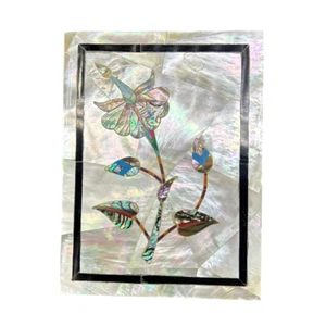 Marble Stone jewelry box gemstone inlay trinket box gift pietra dura keepsake - Picture 1 of 4