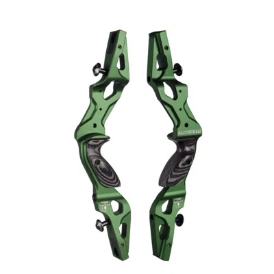 17" 19" 21" ILF Recurve Bow Riser CNC Aluminum Takedown Archery Hunting Slither - Image 1 of 4