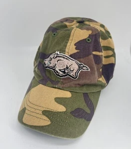 Arizona Razorbacks Football Kids Youth Camo Ball Cap Hat Adjustable - Picture 1 of 2