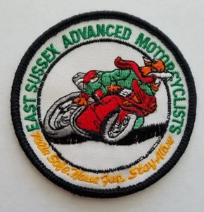 Toppa East Sussex Advanced Motorcyclists Motorcycle Club Ottima! - Foto 1 di 3