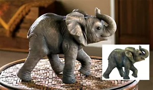 FIGURA DE ELEFANTE FELIZ ESCULTURA ** NUEVA EN CAJA - Imagen 1 de 12