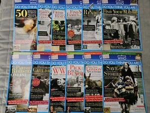 Who Do You Think You Are Magazines X12 - Picture 1 of 13