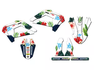 Kit de Gráficos 21-22 SRX CX 50 TROPICAL Blanco Senge Compatible con Cobra - Imagen 1 de 10