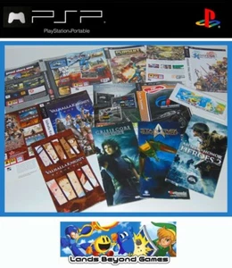 Sony PSP Bedienungsanleitung Book Case Box Art Cover nur Einsatz Inlay - Bild 1 von 11