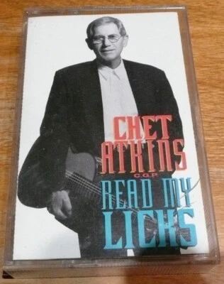 Chet Atkins    C.G.P.     Read My Licks     Cassette Tape  Columbia CT 53756 - Image 1 of 2