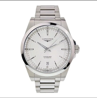Longines Stainless Steel Silver Dial 38mm Automatic Men's Watch L37204726 - Image 1 of 4