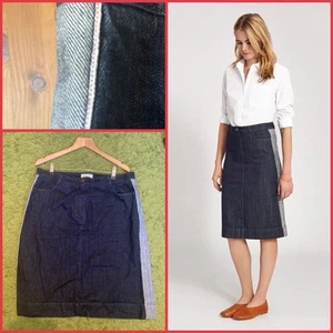 Seltener TOAST: japanischer Selvedge-Jeansrock für Damen (HIRO): UK 16 - Bild 1 von 13