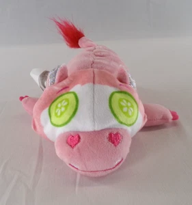 Basic Fun * 7" Cutetitos Spa-itos ~ Pink Pig w/Cucumber Slices Plush 2022 - EUC - Picture 1 of 9