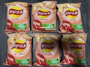 China Lays Spicy Crayfish Flavor Potato Chips 6X 2.74OZ Bags - Picture 1 of 1