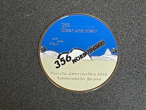 Porsche 356 Club Nord Richter 2010 Grill Badge Car Rare - Picture 1 of 5
