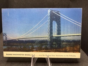POSTCARD: George Washington Bridge New York X5 - Picture 1 of 2
