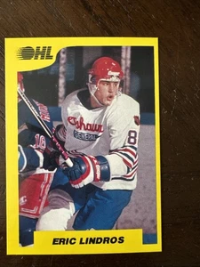 1989-90 7° schizzo di inning OHL - Eric Lindros #196 (RC) - Foto 1 di 2