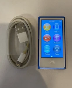 Apple iPod nano 7a generazione metà 2015 blu (16 GB) funziona benissimo - Foto 1 di 13
