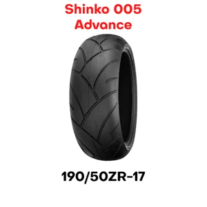 Neumático trasero moto Shinko 005 Advance 190/50-17 17" 190 50 ZR 17 nuevo - Imagen 1 de 3