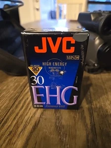 JVC EHG TC-30 High Energy Compact VHS Blank Tape - NEW SEALED - Picture 1 of 2