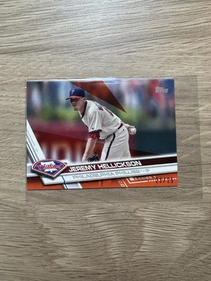 2017 Topps Mini - Jeremy Hellickson #348 Orange /25 - Image 1 of 3