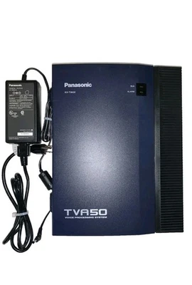 Panasonic KX-TVA50 Voice Mail Voice Processing System 4 Port 1000 Hour W/ Power - Image 1 of 4