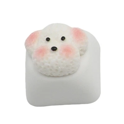Themed Resin Keycaps With Puppy Designs For Personalizing Mechanical Keyboards - Image 1 of 4