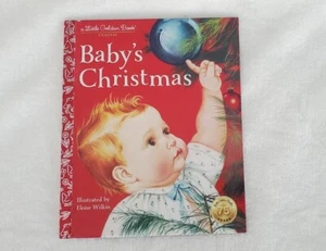 a Little Golden Book 'Baby's Christmas (Red Spine) Binding Flaw Read Rare - Picture 1 of 6