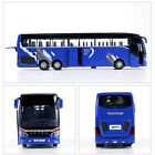 1:32 Pull Back Single Layer Sightseeing Bus Model Vehicle Toy Gift Sound&Light
